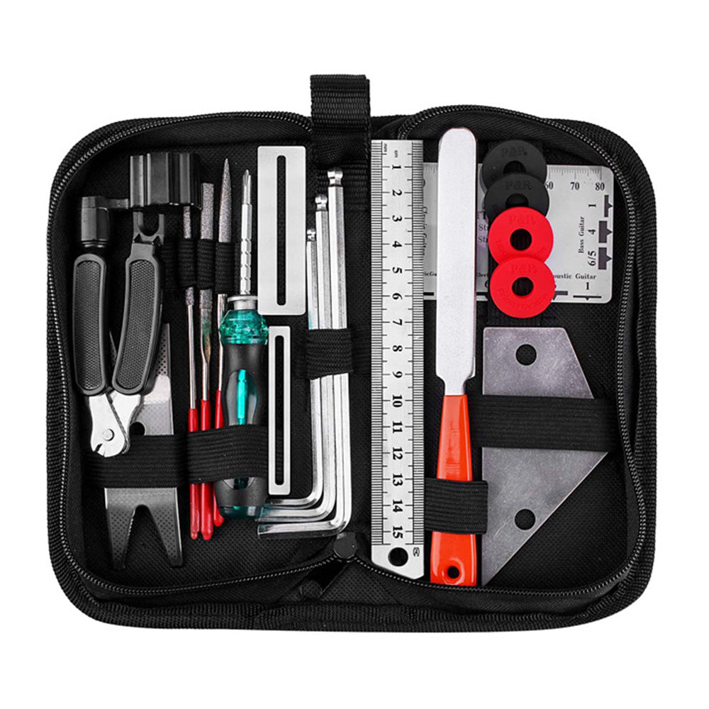 20PCS Luthier Guitar Care and Maintenance Tool Kit for Guitar Players