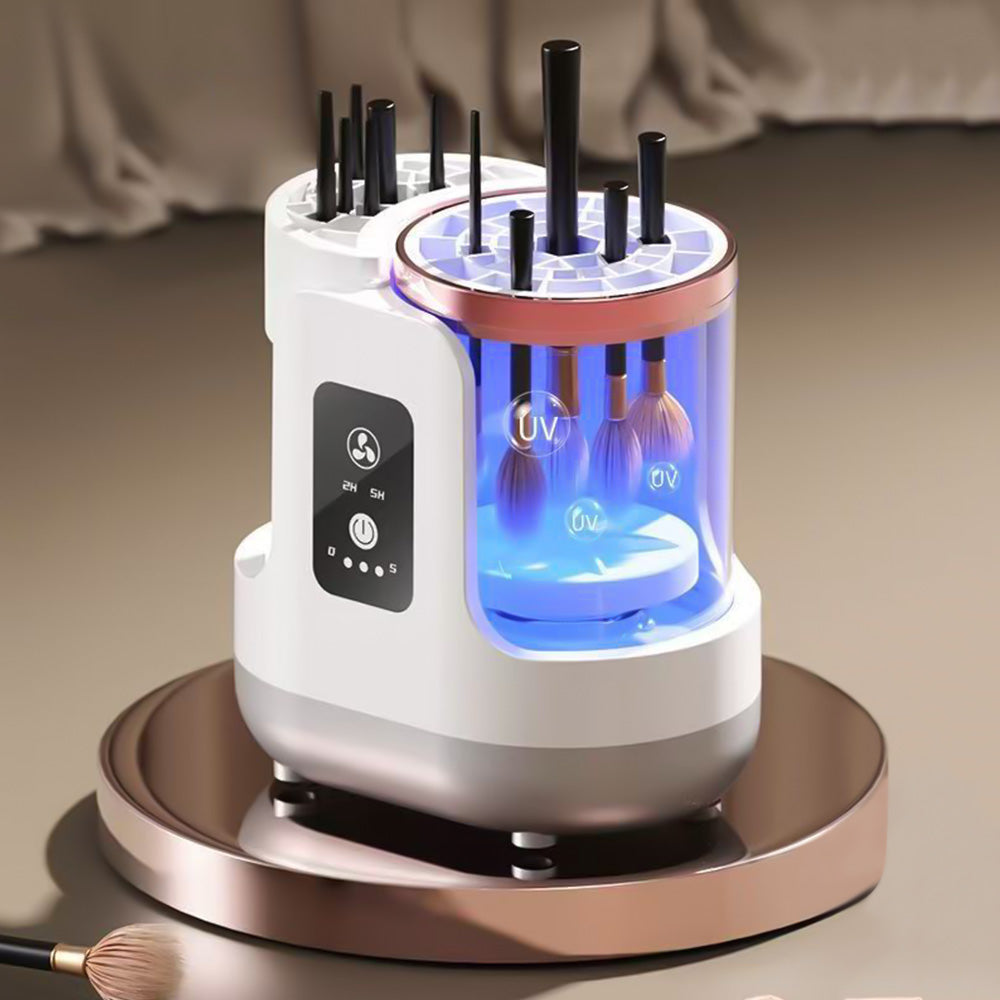 Electric Makeup Brush Cleaner and Dryer All-in-One USB Cosmetic Brush Tool