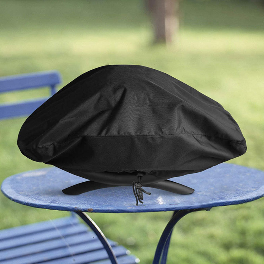 Water-Resistant BBQ Stove Grill Cover Outdoor UV Resistant Cover for Weber Q1000 Series