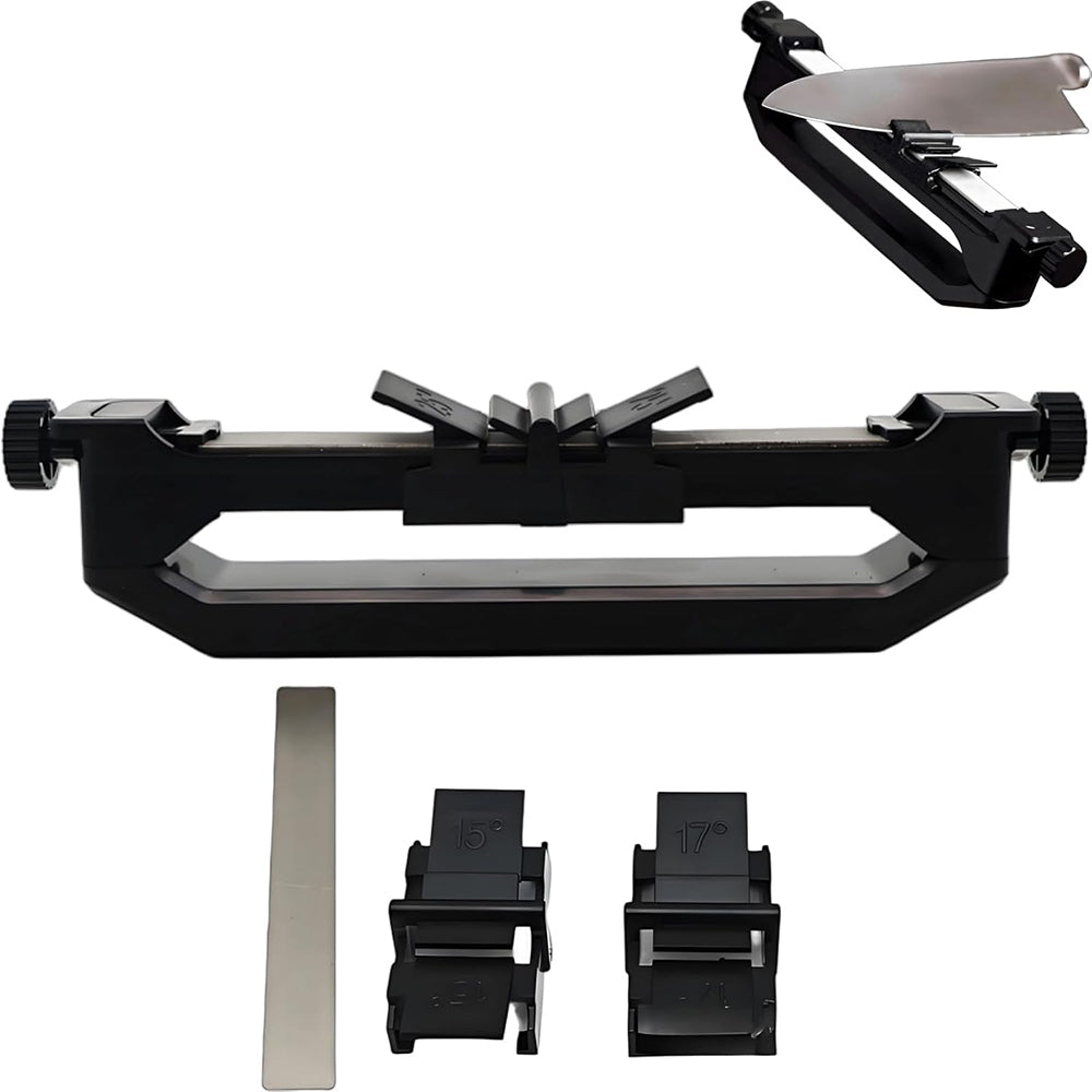Precision Knife Sharpener Tool with 2 Whetstones