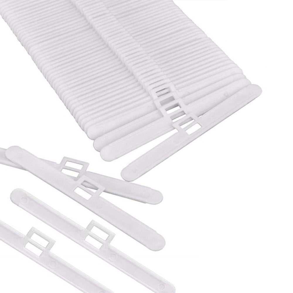 40Pcs Vertical Blind Double Hole Connector Clips for Vertical Blinds