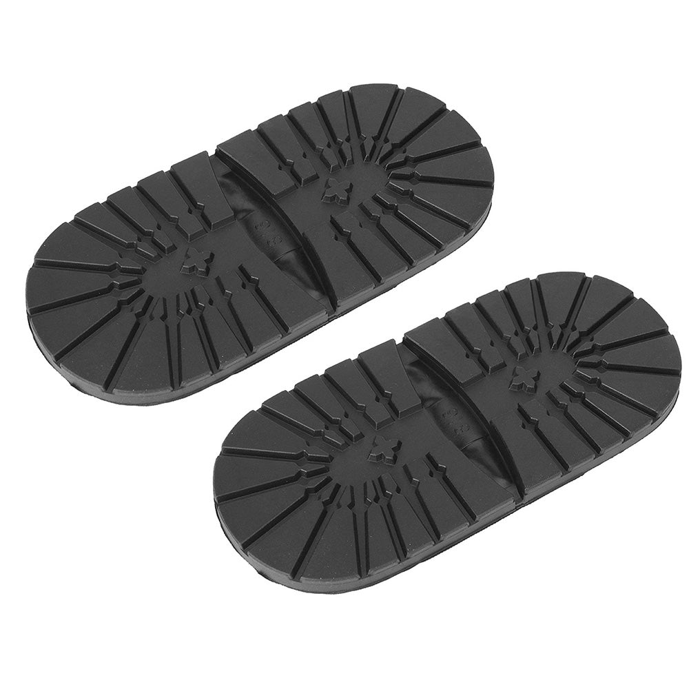 Black Shoe Sole Repair Pads for Mens Shoes and Boots - Heel