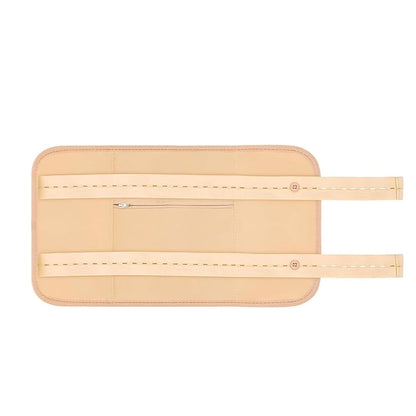 Castor Oil Pack Waist Belt with Buttons for Hot & Cold Compress