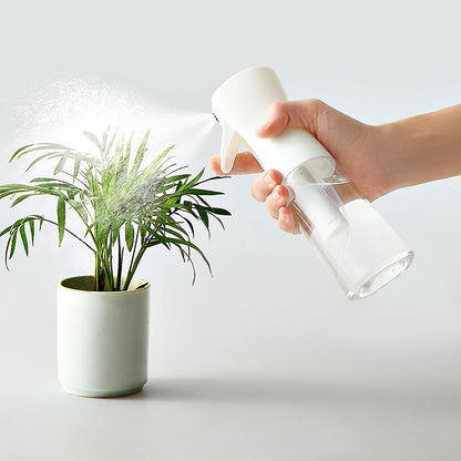 High-Pressure Continuous Mist Spray Bottle for Hair, Plants & Cleaning