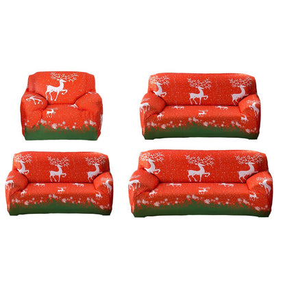 Christmas Stretchable Sofa Cover -Style 1