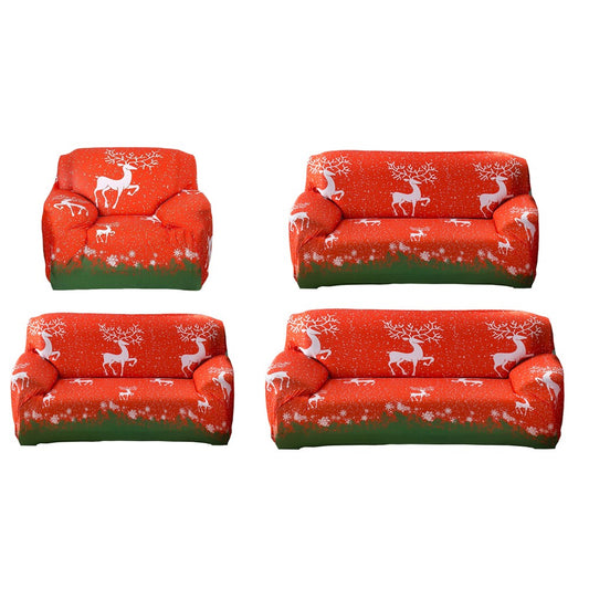 Christmas Stretchable Sofa Cover -Style 1