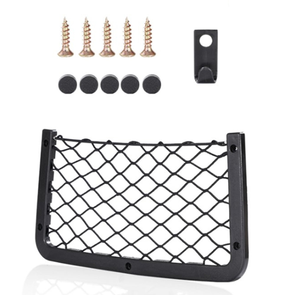 Car Storage Net Pocket Organizer Elastic Vehicle Interior Storage