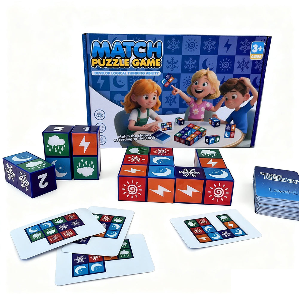 Pattern Matching Puzzle Games Logic Training Toys