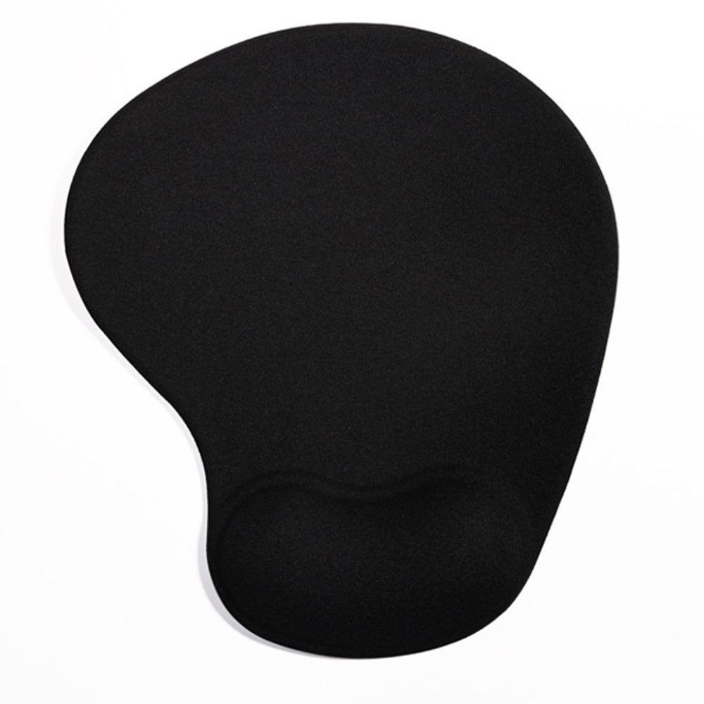 Non Slip Ergonomic Mouse Pad With Wrist Rest Silicone Wrist Support Mouse Mat For Computer-Black