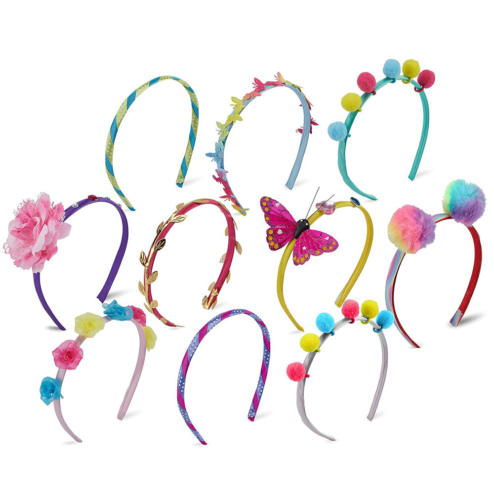 Headband Making Kit ¨C DIY Hair Accessories Set Gift for Girls Ages 5-12