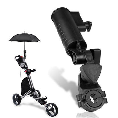 Multi-Function Umbrella Holder for Golf Cart