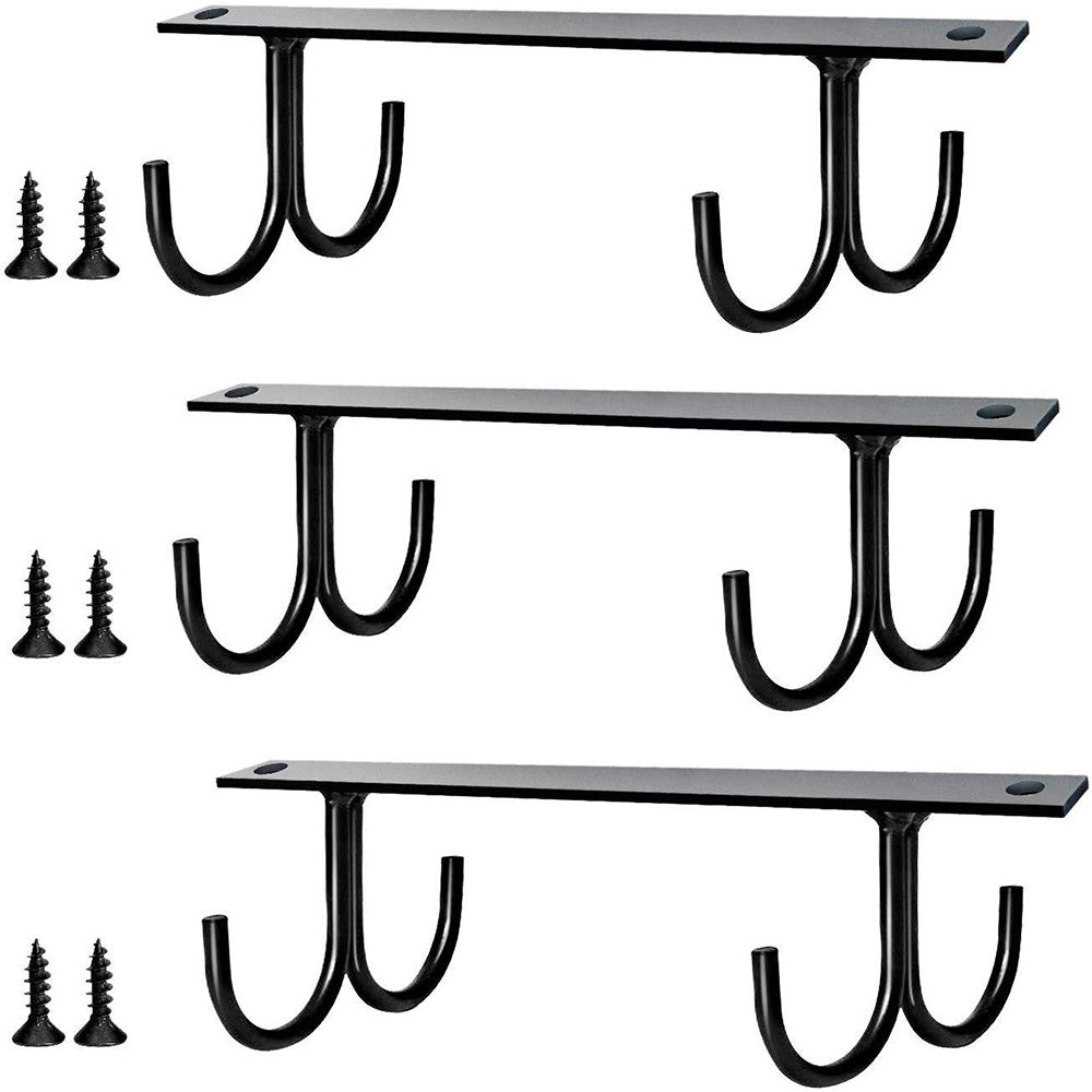 3Pcs Mug Hooks Under Cabinet Coffee Mug Holder for Kitchen Utensils