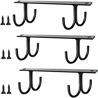 3Pcs Mug Hooks Under Cabinet Coffee Mug Holder for Kitchen Utensils