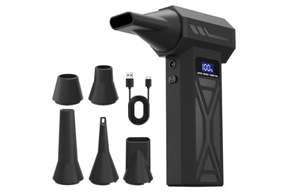 110000RPM Electric Compressed Air Duster Powerful Blower 4 Speed Adjustable