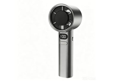 Rechargeable Handheld Fan with 120 Speeds - Gray