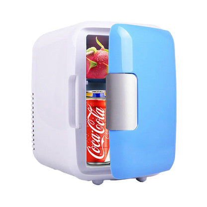 4L Mini Portable 12V Fridge Mini Car Cooling and Heating Refrigerator