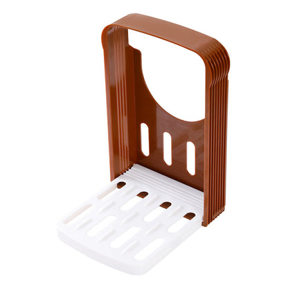 Foldable Bread Cutter Guide for Home Baking ââ‚?Toast Slicing Tool