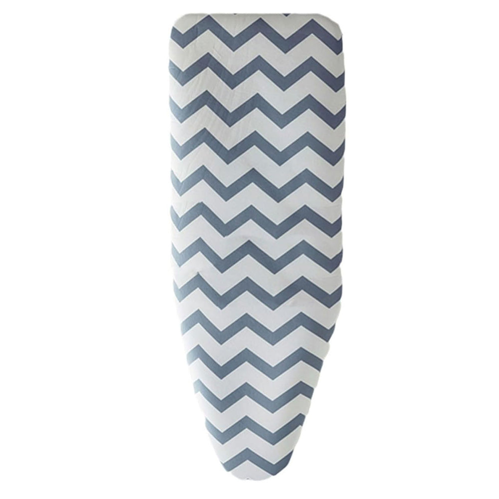 Heat Retaining Felt Ironing Board Cover Easy Fitted Elastic Edge-Waves