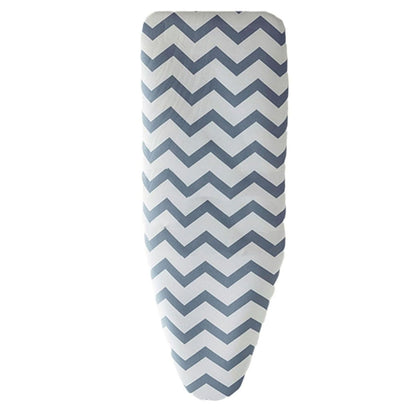 Heat Retaining Felt Ironing Board Cover Easy Fitted Elastic Edge-Waves