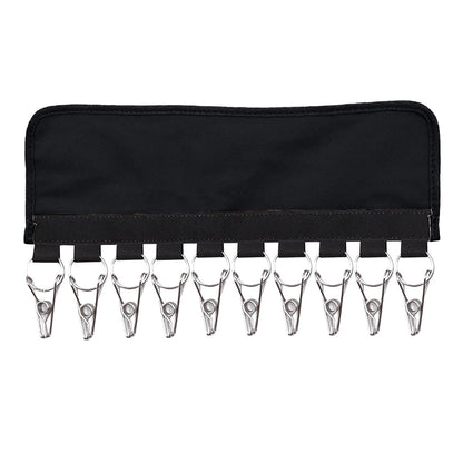 10 Clips Portable Baseball Cap Hanger for Closet Door Wall Hat Organizer