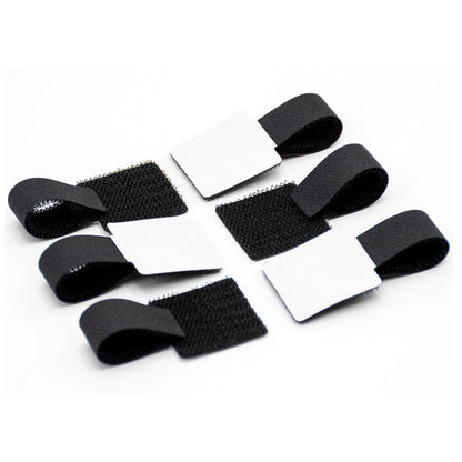 100Pcs Hook and Loop Cable Ties Sticky-back Cable Cord Organizer for Home Office