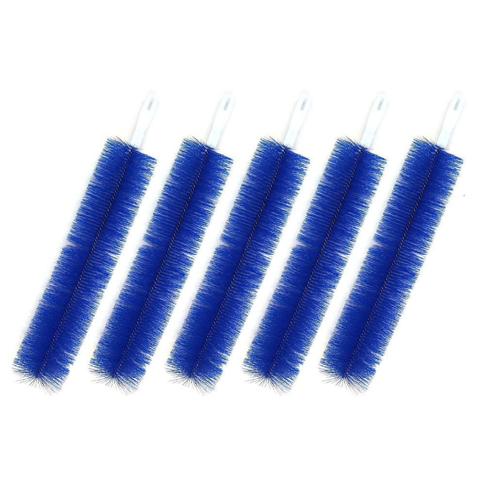 5 PCS Fan Cleaning Brush Set Bendable Fan Cleaner Brushes-Blue