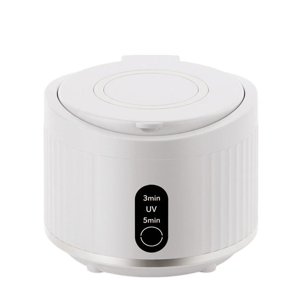 Ultrasonic Retainer Cleaner for Dentures Jewelry - White