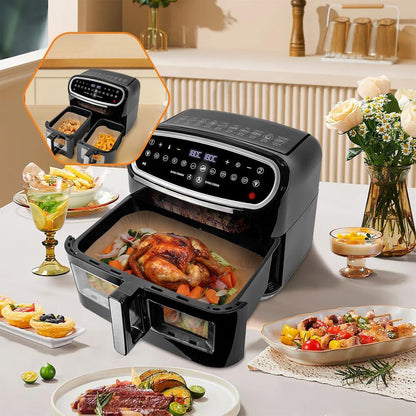 150 Pcs Set Air Fryer Paper Liners for Ninja Foodi Air Fryer AF500UK