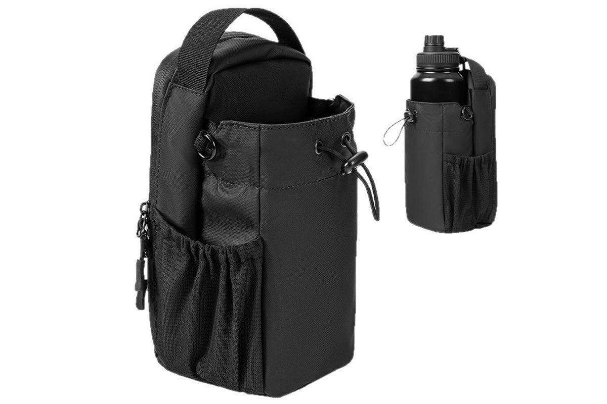 Fitness Bag Large Capacity Outdoor Shoulder Water Bottle Holder