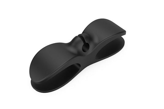 Self Adhesive Small Appliances Cord Wraps Kitchen Cord Organizer Electrical Appliance Holder-Black