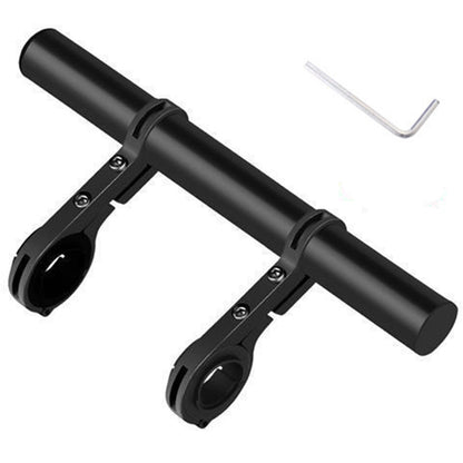 20cm Aluminum Alloy Bicycle Handlebar Extender Mount-Black