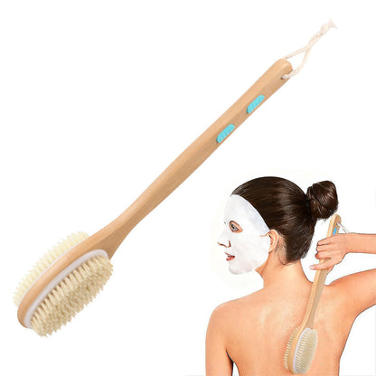 Dry Brushing Body Brush ¨C Back Scrubber for Shower Exfoliating Bath Bristle Brush