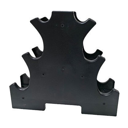 3-Tier Dumbbell Rack for Small Weights Home Gym Storage Organizer