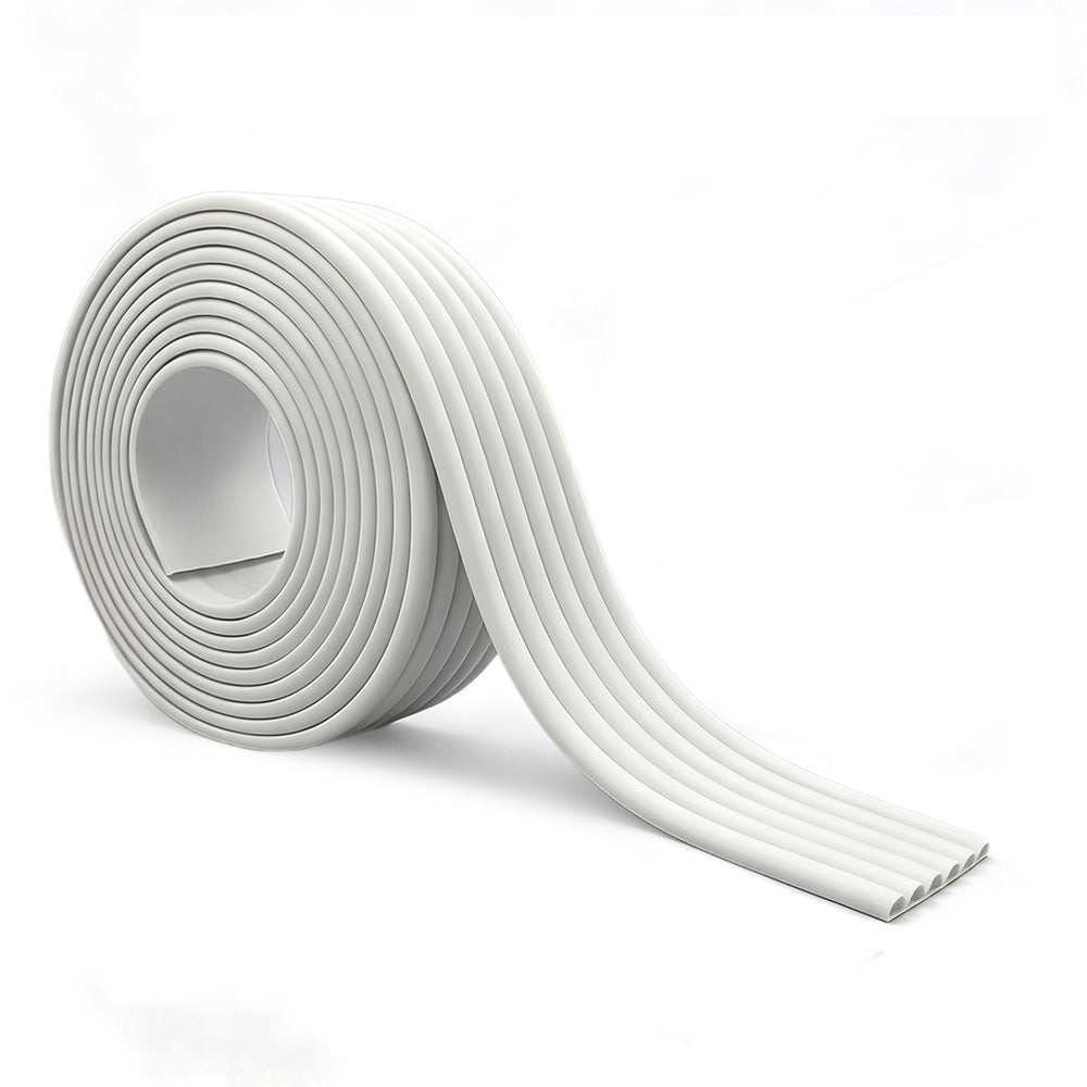 2 m PVC Air Cushion Corner and Edge Bumper Strip-White