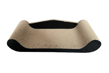 Cat Scratching Board Cat Toy Post Scratcher Corrugated Cardboard Pet Gym Toy