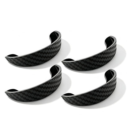360 Degree HD Car Rear Camera Lens Waterproof Rain Cover Set - Black