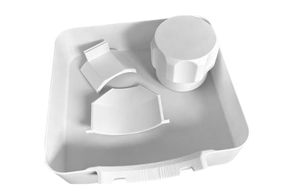 Raised Edge Washing Machine Drain Pan Set for Samsung
