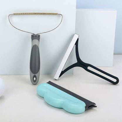 5Pcs Set Pet Hair Removers Dog Cat Hair Lint Removal Tool for Carpets Clothes Furniture Car Upholstery