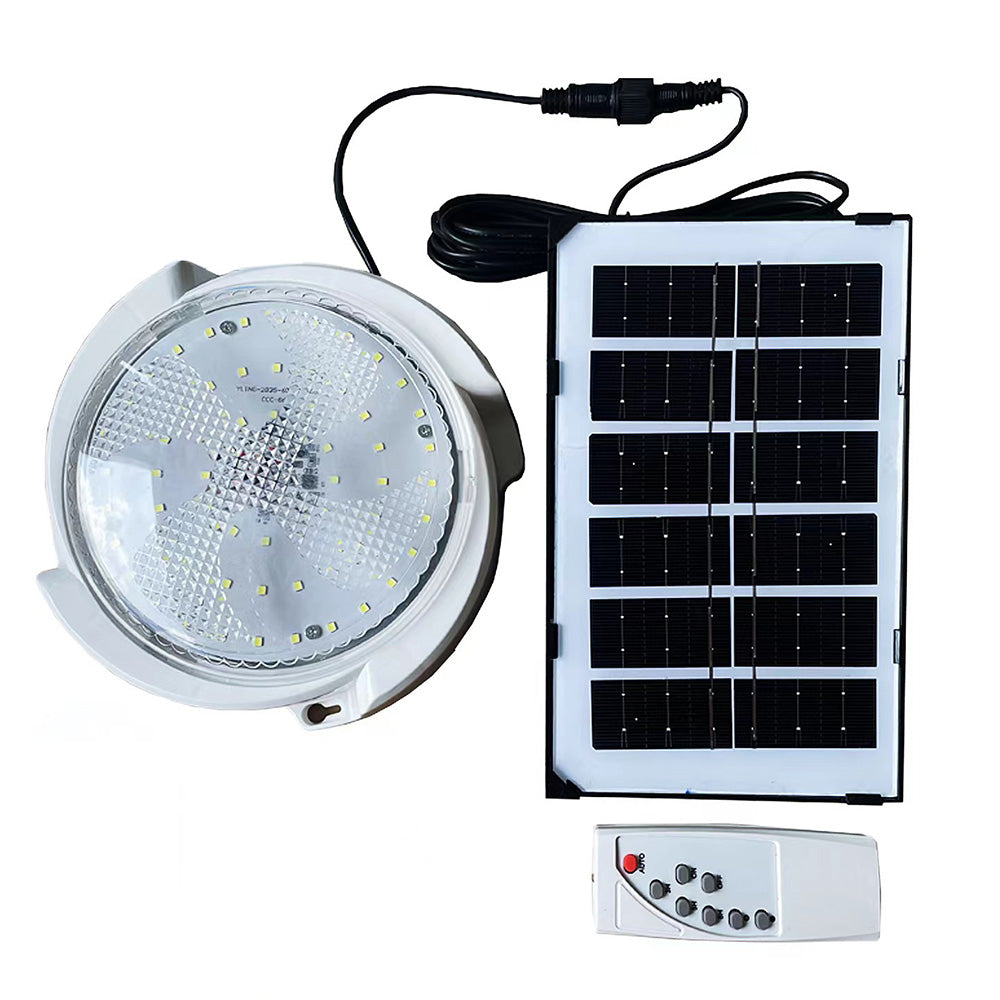 Solar Powered Pendant Light with Remote ââ‚?Indoor & Outdoor Ceiling Lamp