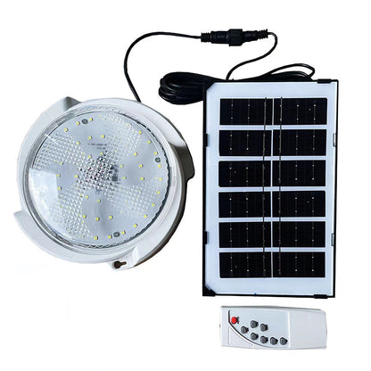 Solar Powered Pendant Light with Remote ââ‚?Indoor & Outdoor Ceiling Lamp