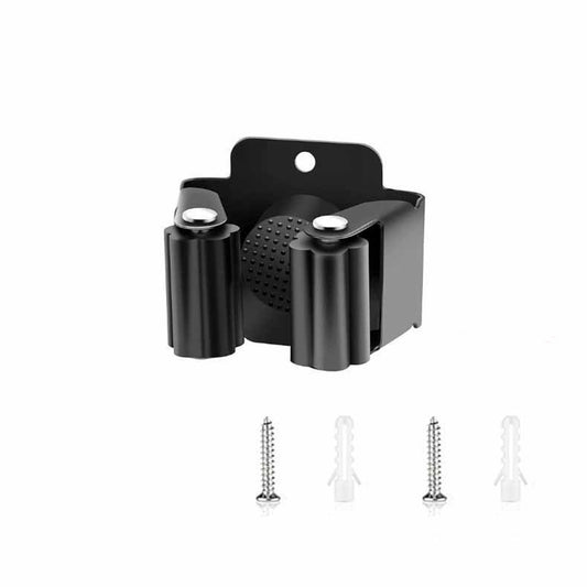 1PCS Broom and Mop Rack Garden Tool Storage Rack No Punch with Screws