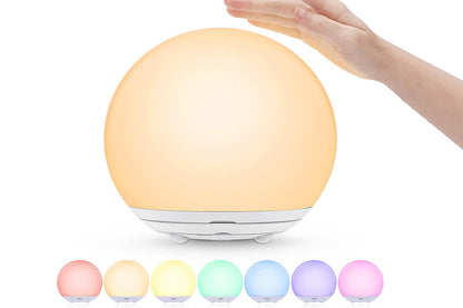 Touch Control Egg Night light Nursery Night Lamp With 7 RGB Colors Changing