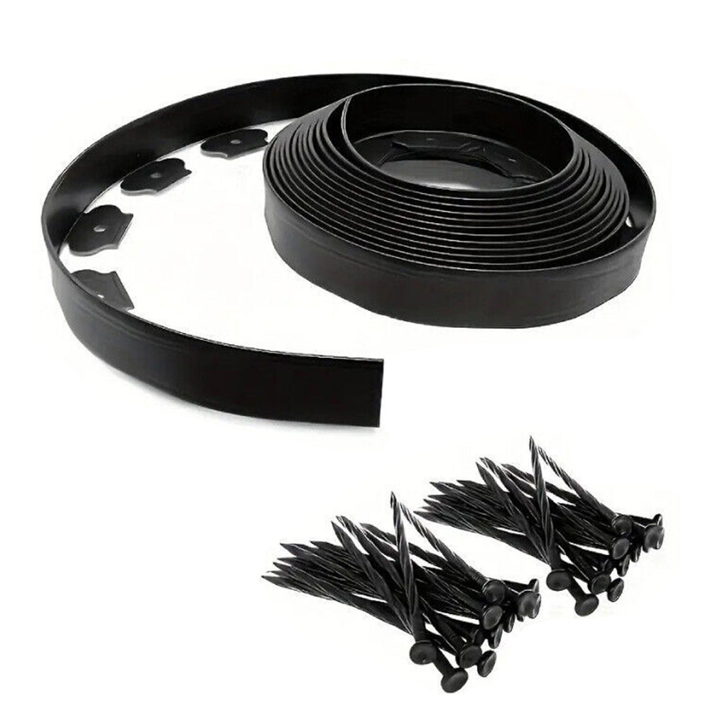 Flexible PE Landscape Edging Border Garden Lawn Separation Strip