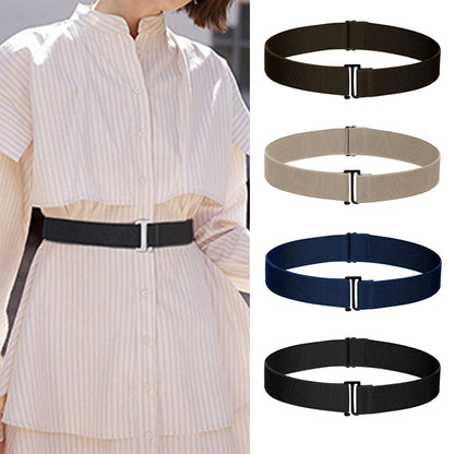 4Pcs Elastic Belt Stretch Invisible Waistband for Women Jeans Pants-Style1