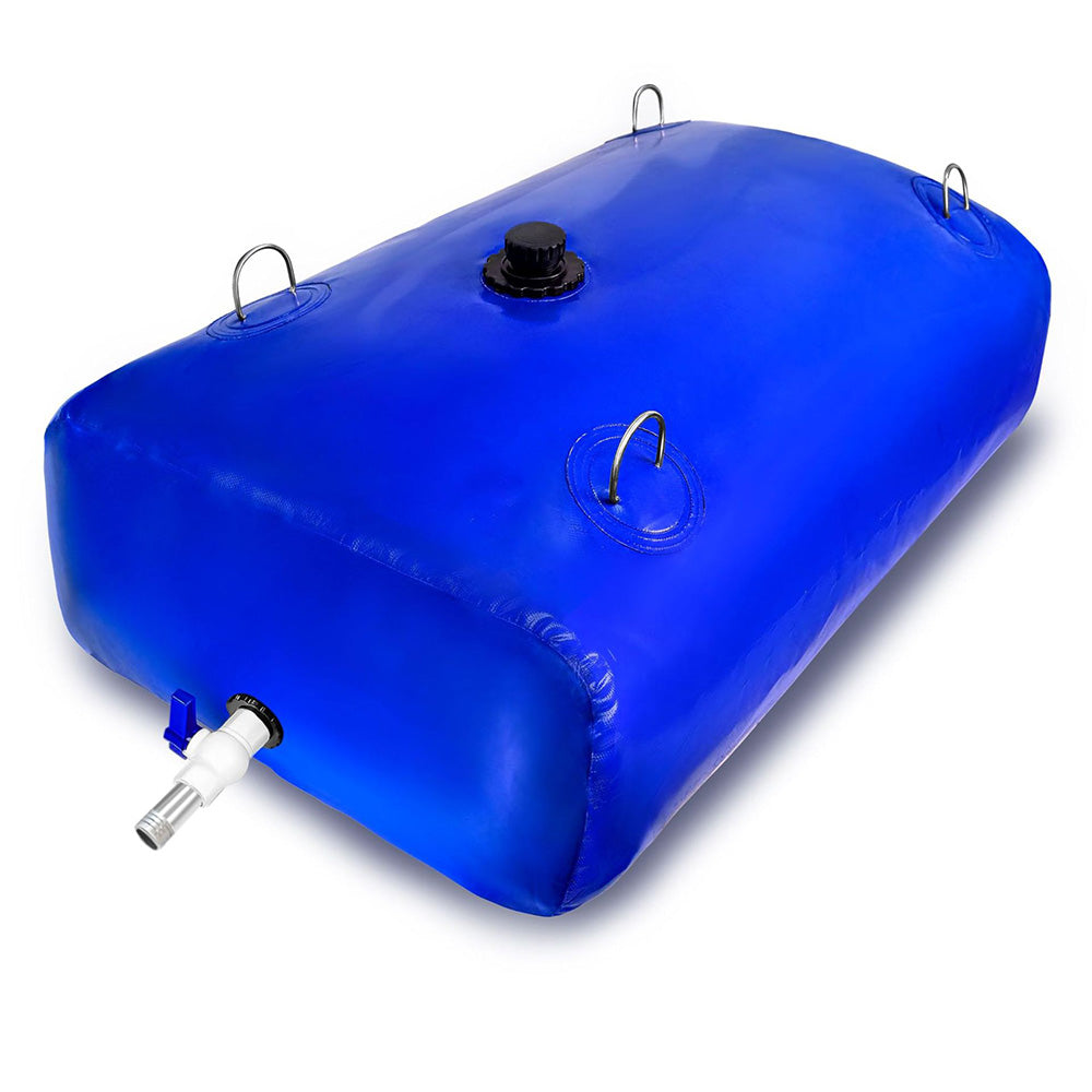 110 L Foldable PVC Water Storage Bag with Faucet and 4 Handles