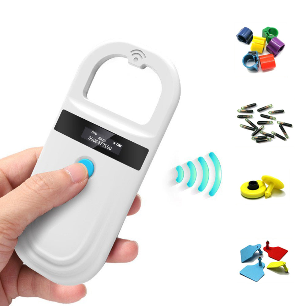 Pet Micro-chip Scanner with Display Portable Handheld Animal Chip Reader Pet Micro-chip Reader