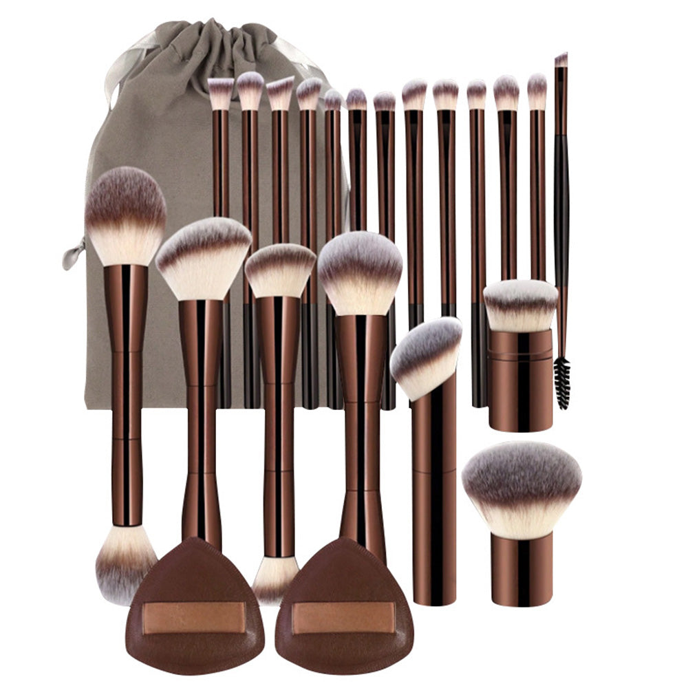 20Pcs Makeup Brushes Set Include Eyeshadow Brush Concealer Brush Foundation Brush