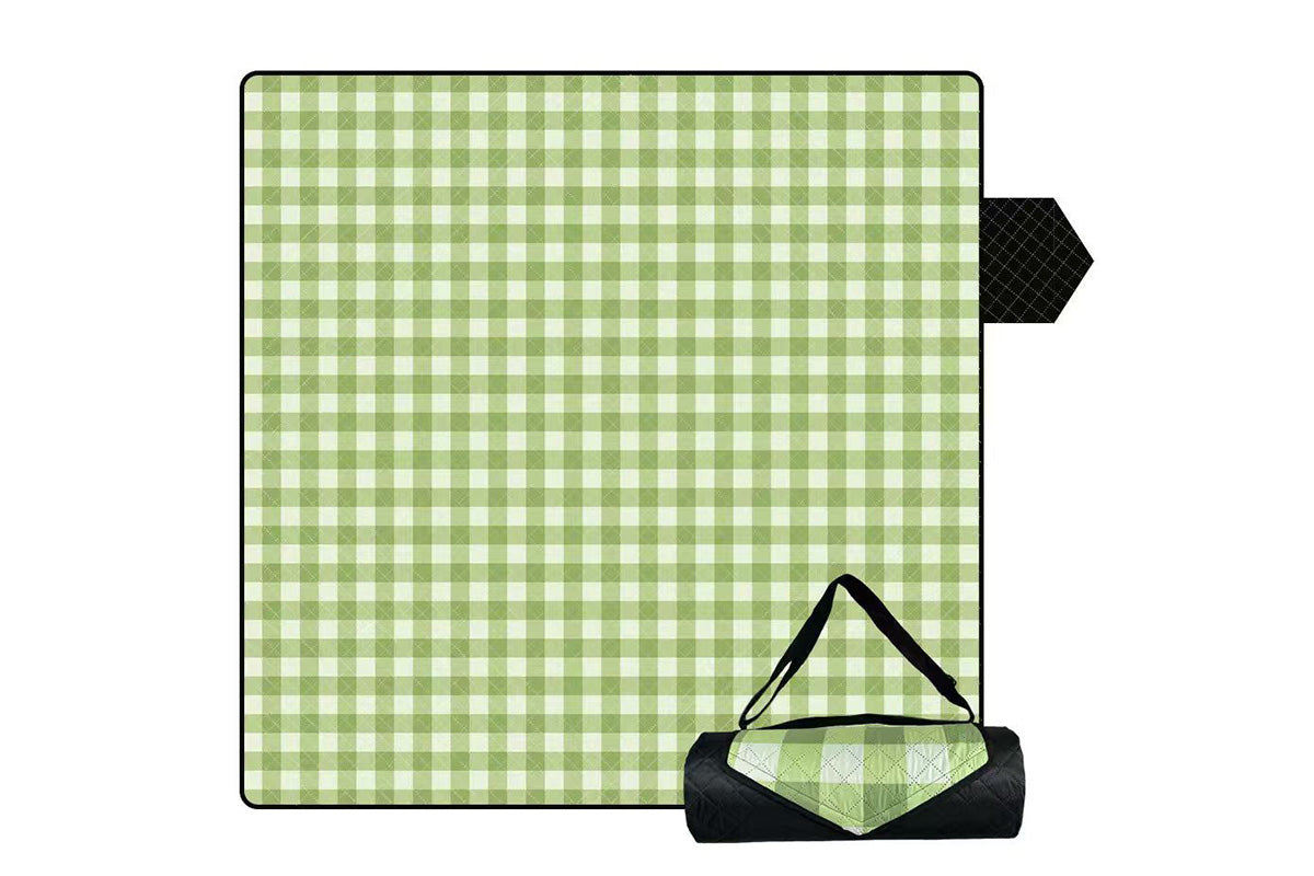 Single Shoulder Picnic Blanket for Outdoor Park Grass Travel Hiking Camping