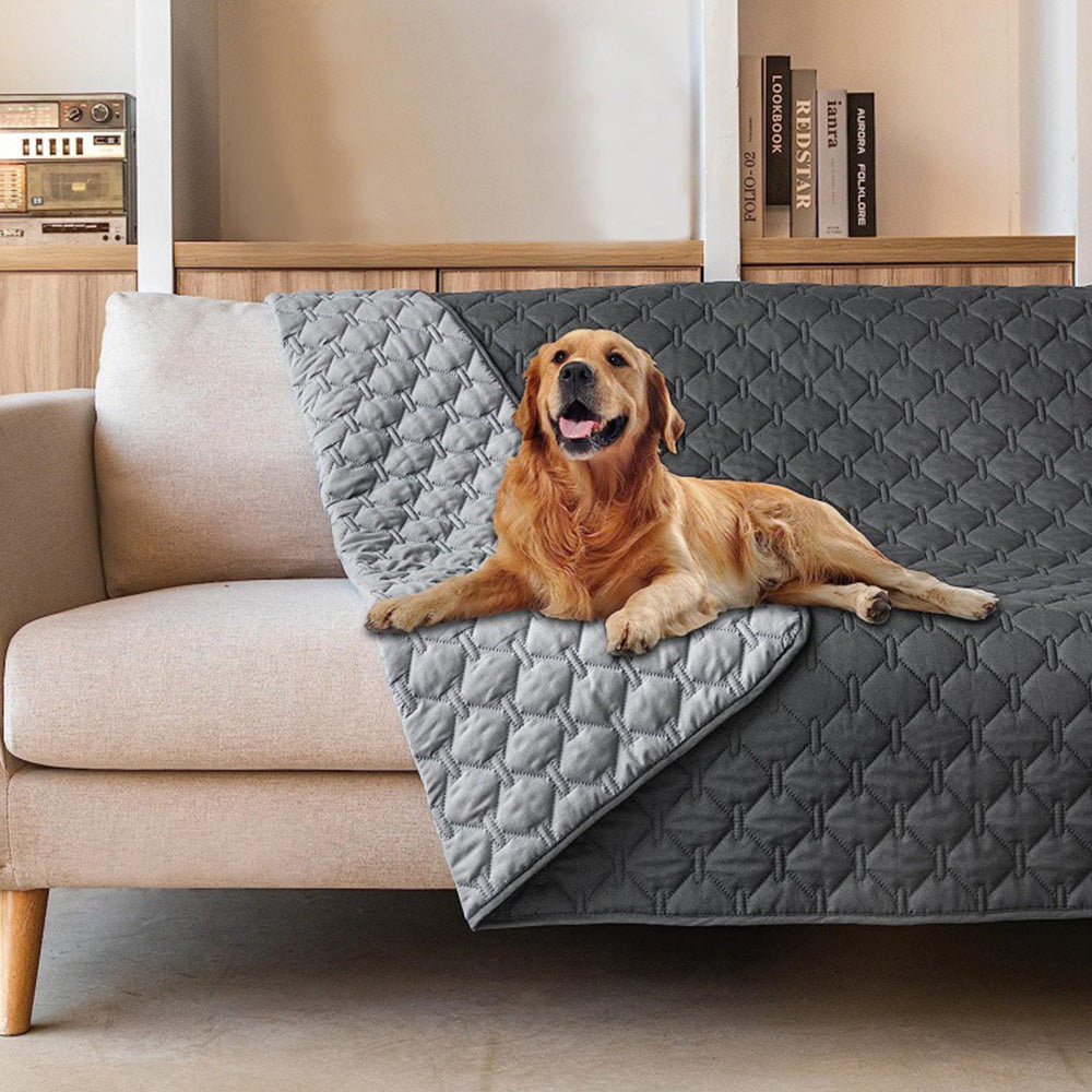 Reversible Pet Blanket Water Resistant Cover Furniture Protector for Dogs Cats