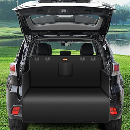 Waterproof Pet Mat for Car Cargo Anti-Scratch Trunk Protector Cover for Small Truck SUV